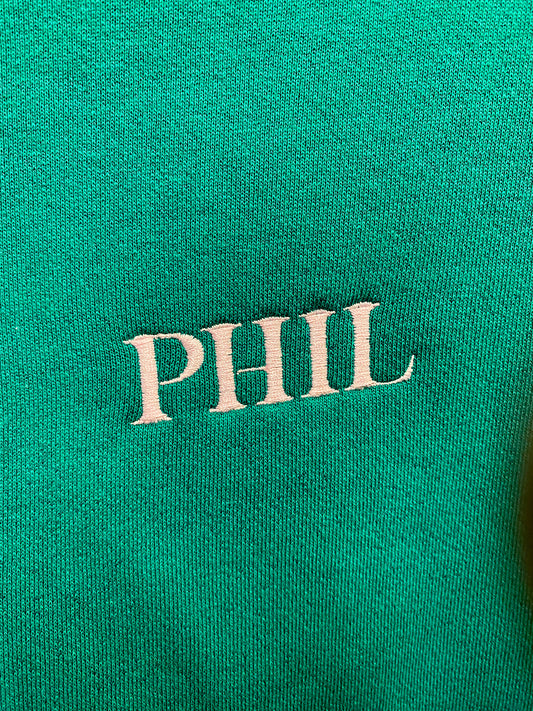PHIL LOGO SWEAT・GREEN