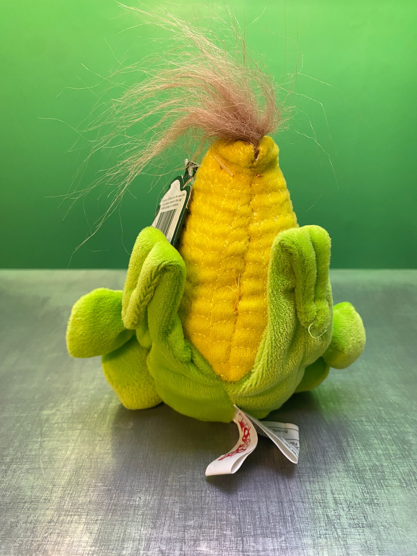 1990's・Veggie Friend Seedies・Corny on the Cob・Beanbag Plush / ベジフレンズ・とうもろこし・コーン・ぬいぐるみ