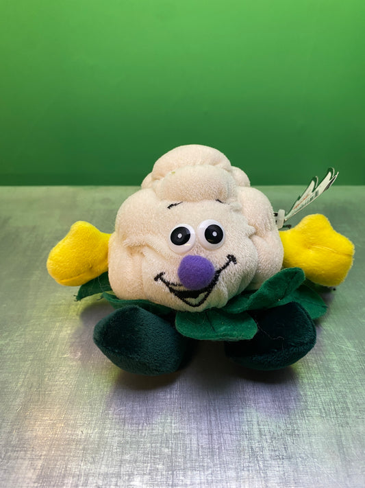 1990's・Veggie Friend Seedies・Collie Flower・Beanbag Plush / ベジフレンズ・カリフラワー・ぬいぐるみ