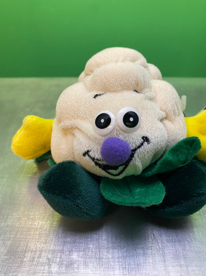 1990's・Veggie Friend Seedies・Collie Flower・Beanbag Plush / ベジフレンズ・カリフラワー・ぬいぐるみ