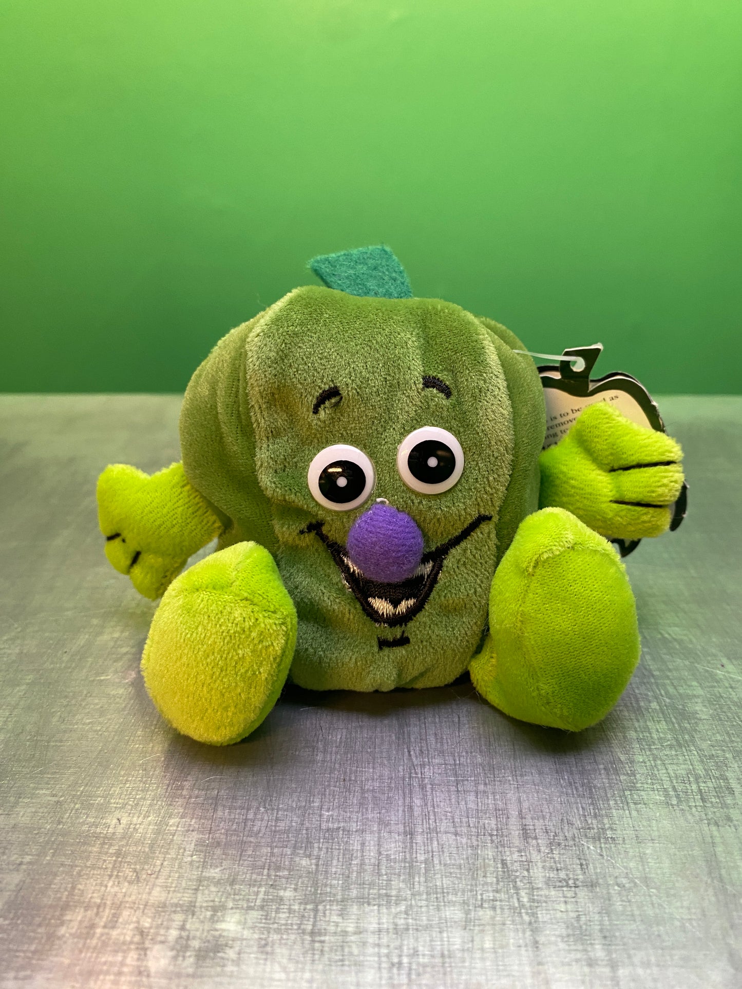 1990's・Veggie Friend Seedies・Belle Pepper・Beanbag Plush / ベジフレンズ・ピーマン・ぬいぐるみ