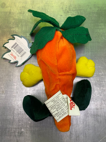 1990's・Veggie Friend Seedies・Beta Carrot・Beanbag Plush / ベジフレンズ・ニンジン・ぬいぐるみ