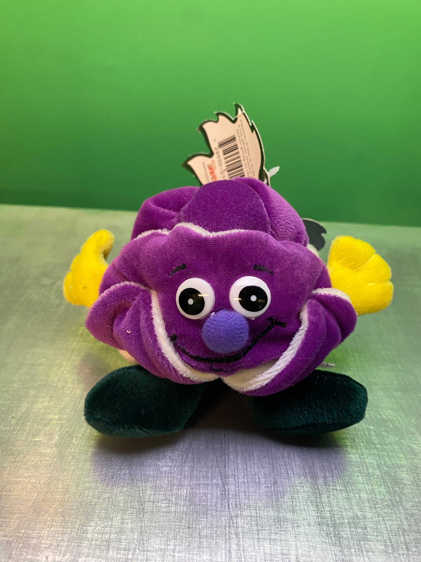 1990's・Veggie Friend Seedies・Cabby Cabbage・Beanbag Plush / ベジフレンズ・紫キャベツ・ぬいぐるみ