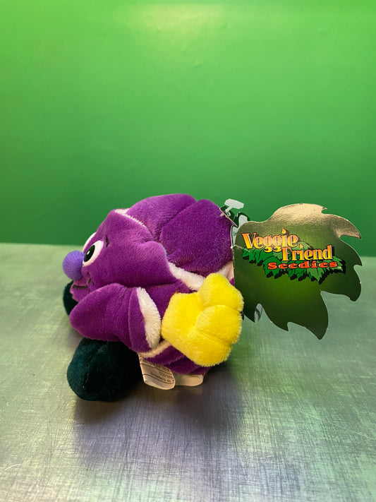 1990's・Veggie Friend Seedies・Cabby Cabbage・Beanbag Plush / ベジフレンズ・紫キャベツ・ぬいぐるみ