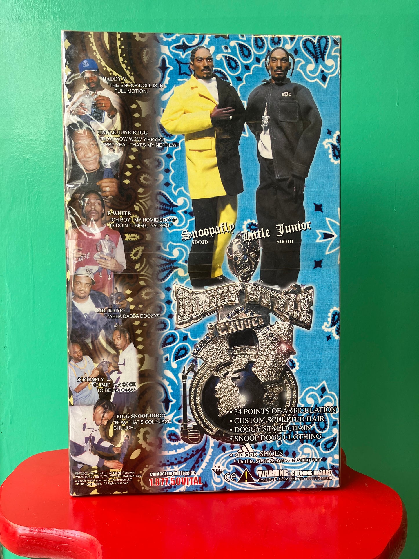 2002・Vital Toys・Snoop Dogg "Snoopafly"・Action Figure / スヌープドッグ・フィギュア