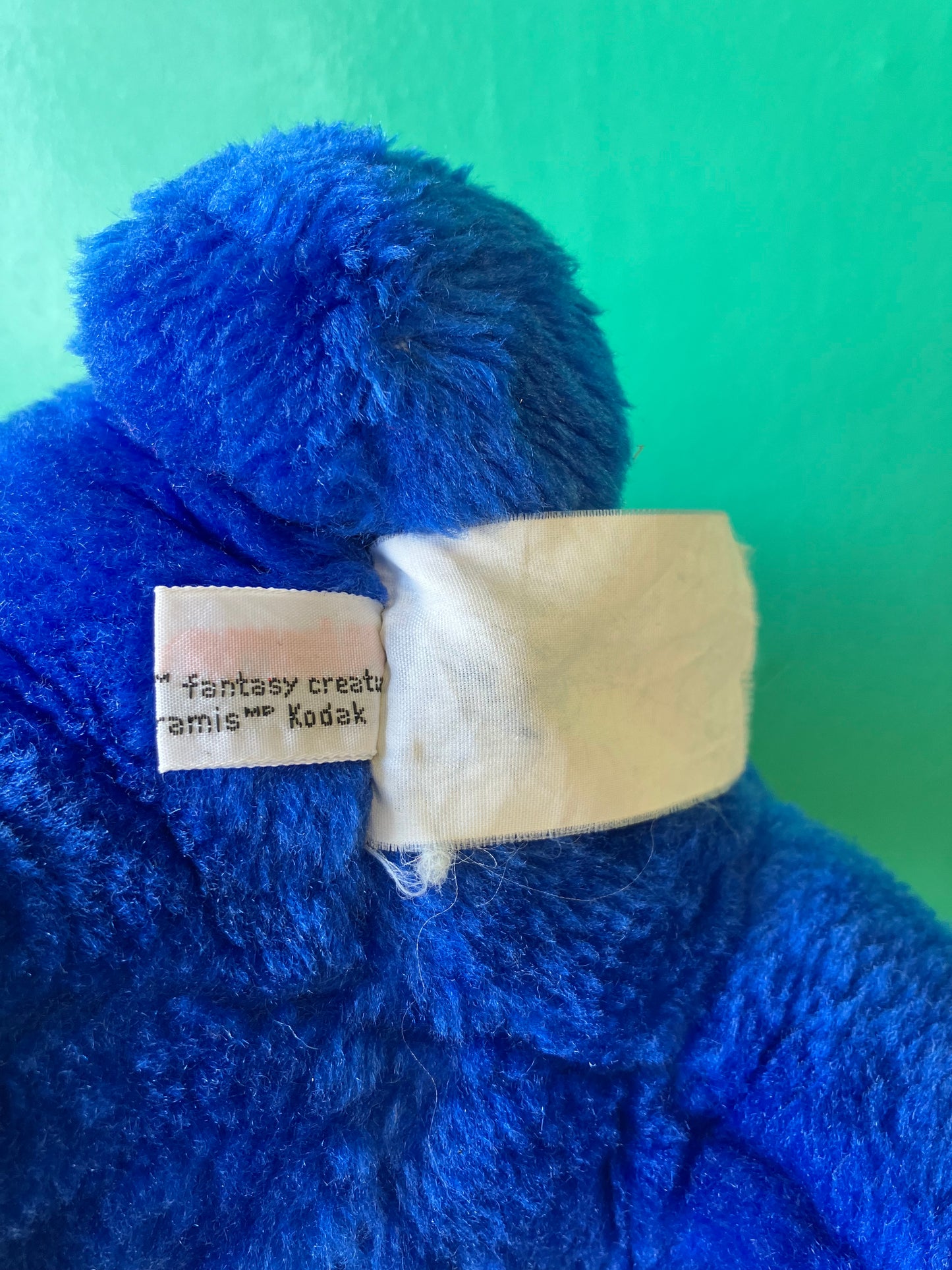 【訳アリ】1989・Kodak Kolorkins・Kizmo / ビンテージ・コダック カラーキンズ・ぬいぐるみ