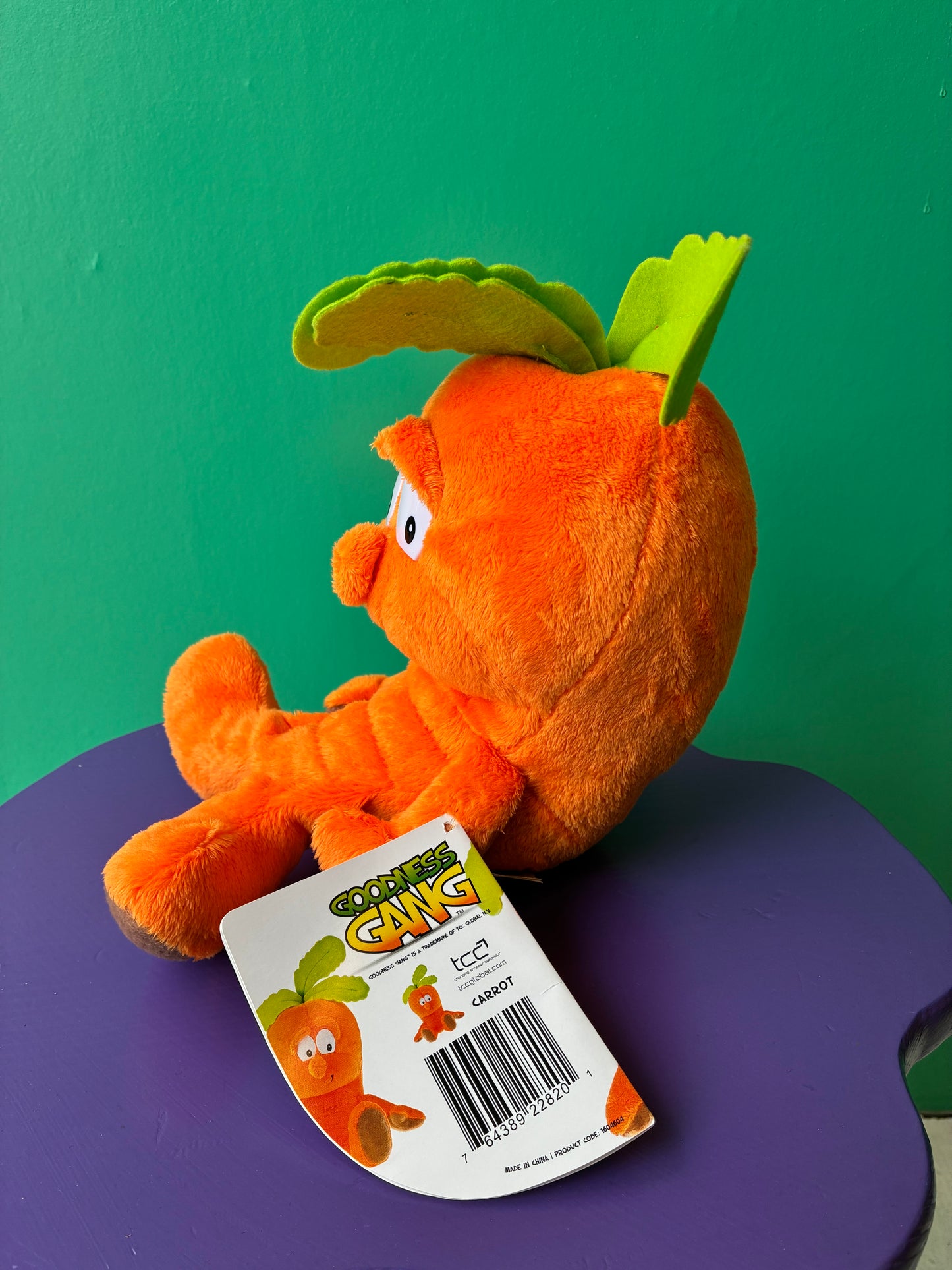 Goodness Gang・Body Squad・Carl The Calm Carrot / グッドネスギャング・ボディスクワッド・カールザコームキャロット・ニンジン・ぬいぐるみ