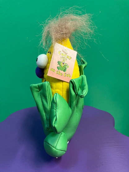 1990's・Veggie Friend Seedies・Corny on the Cob・Beanbag Plush / ベジフレンズ・とうもろこし・コーン・ぬいぐるみ