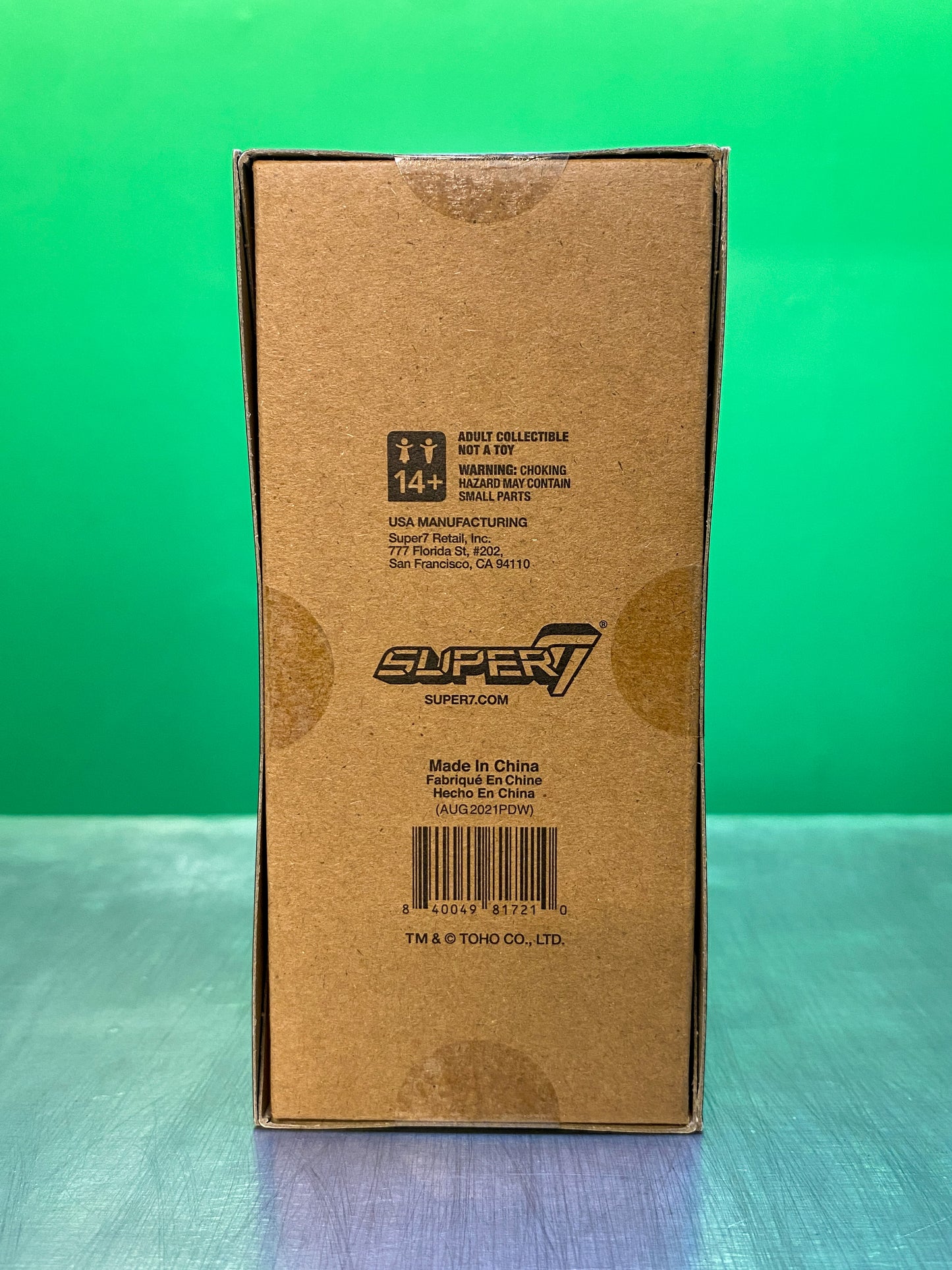 【新品】Super7・Godzilla Reaction Figure・Shogun (1200°C)  / ゴジラ・ショーグン・フィギュア