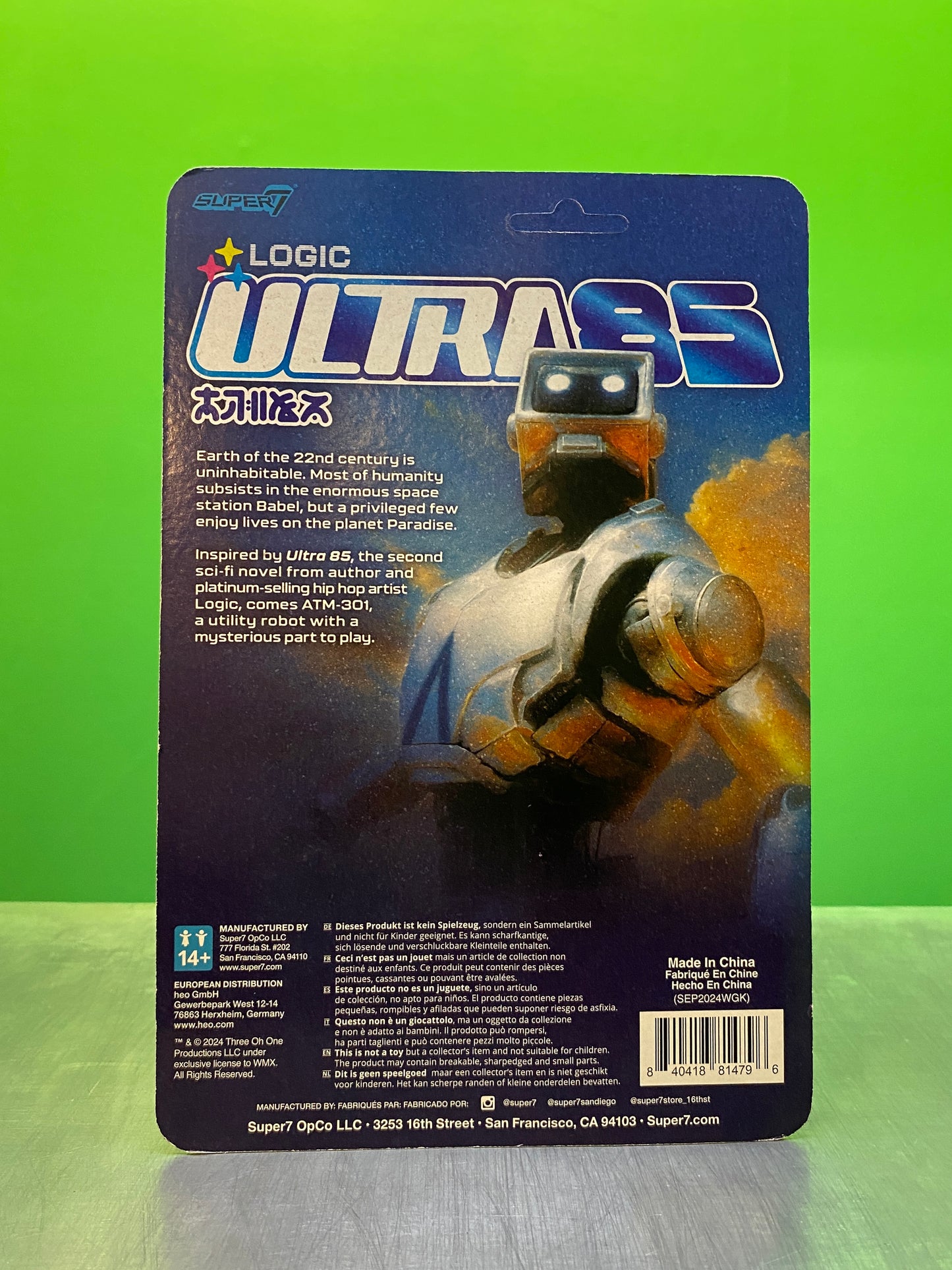 【新品】Logic・Ultra 85・ATM-301・Reaction Figures / ロジック・フィギュア