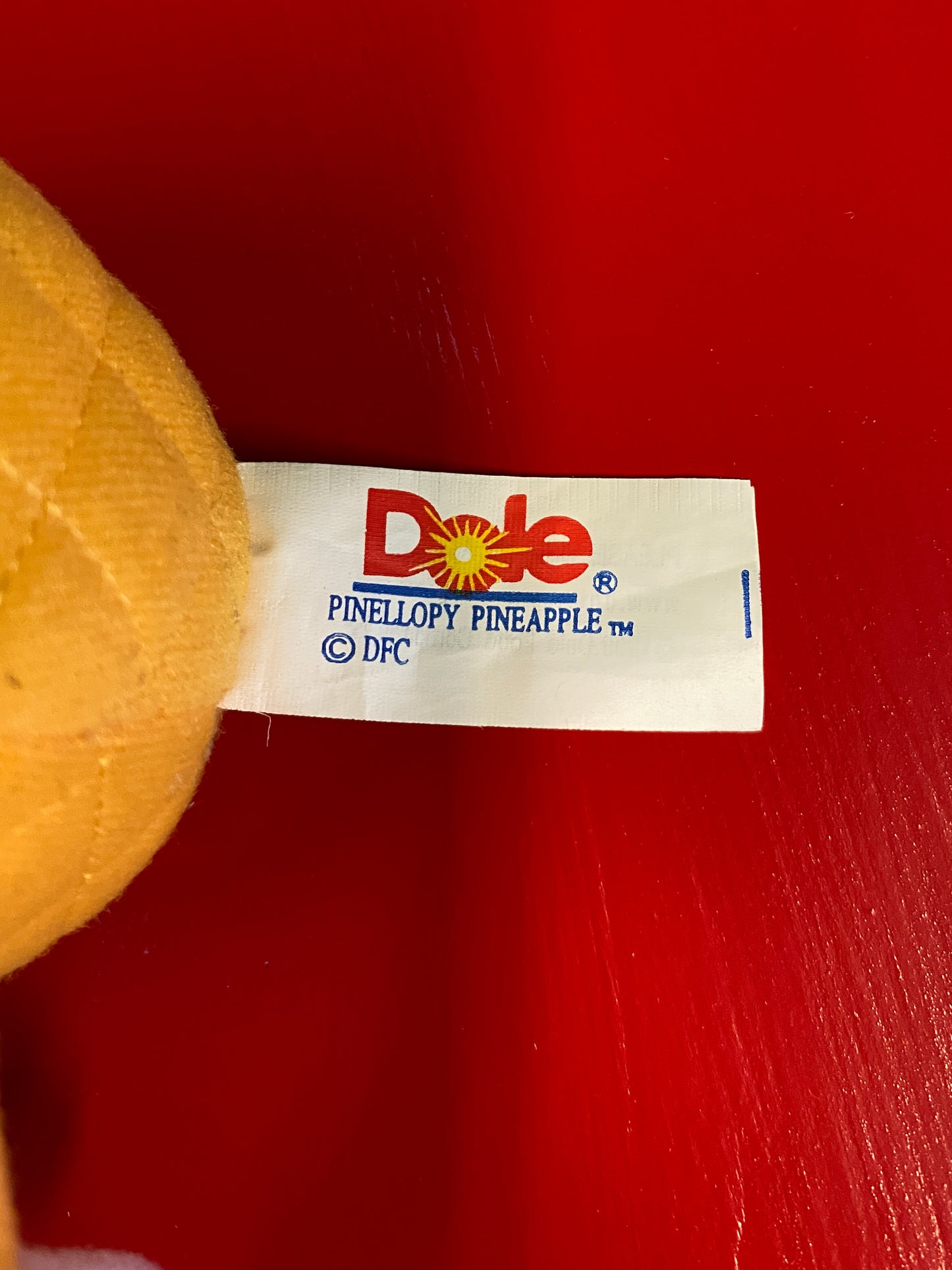 1999・Dole Fruit Bean Bag Plush / ドール・ぬいぐるみ・パイナップル