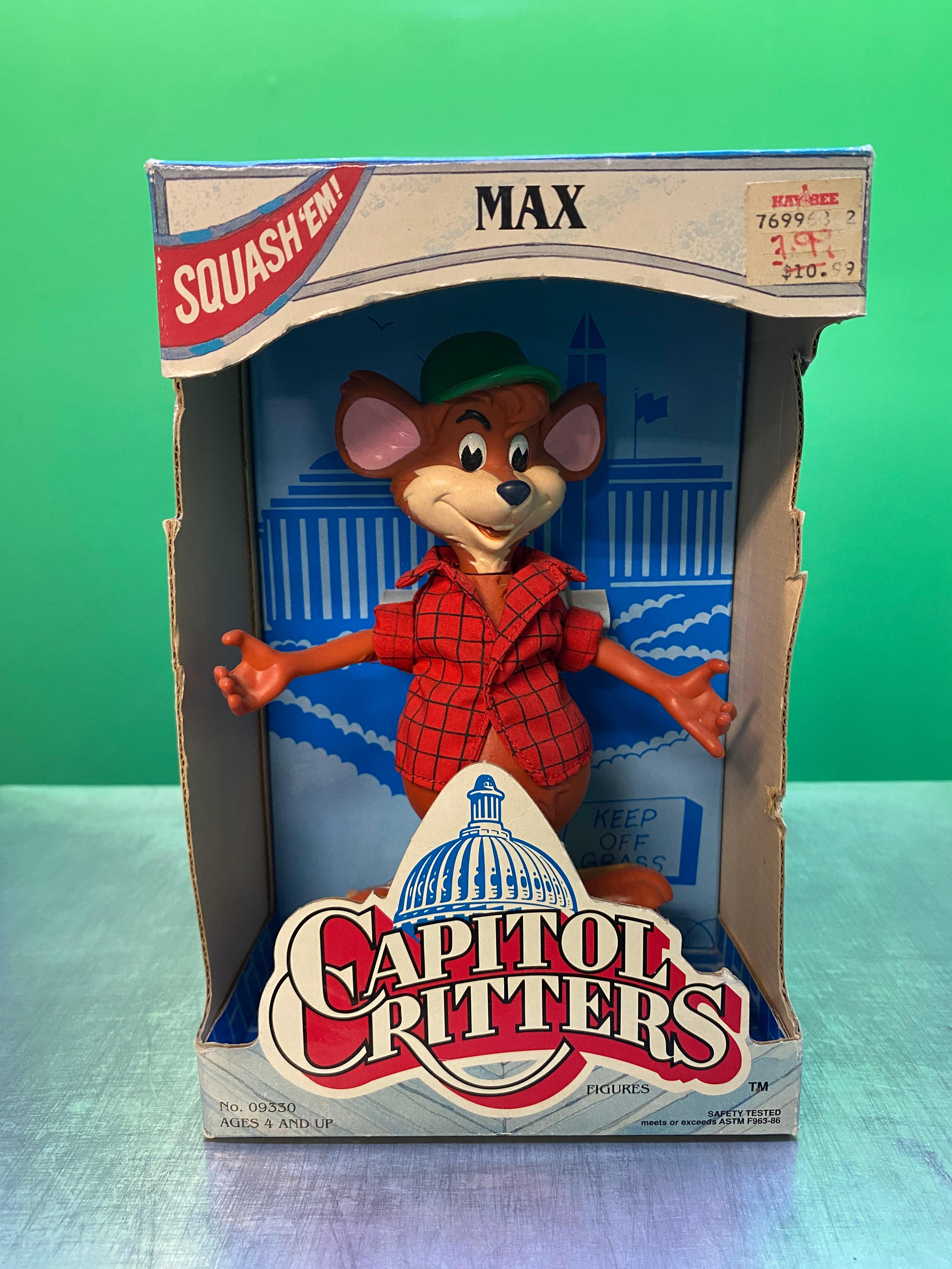 Capitol Critters・Squash Em・Max・figure / キャピトルクリッターズ・マックス・スケーター・アクションフィ ...