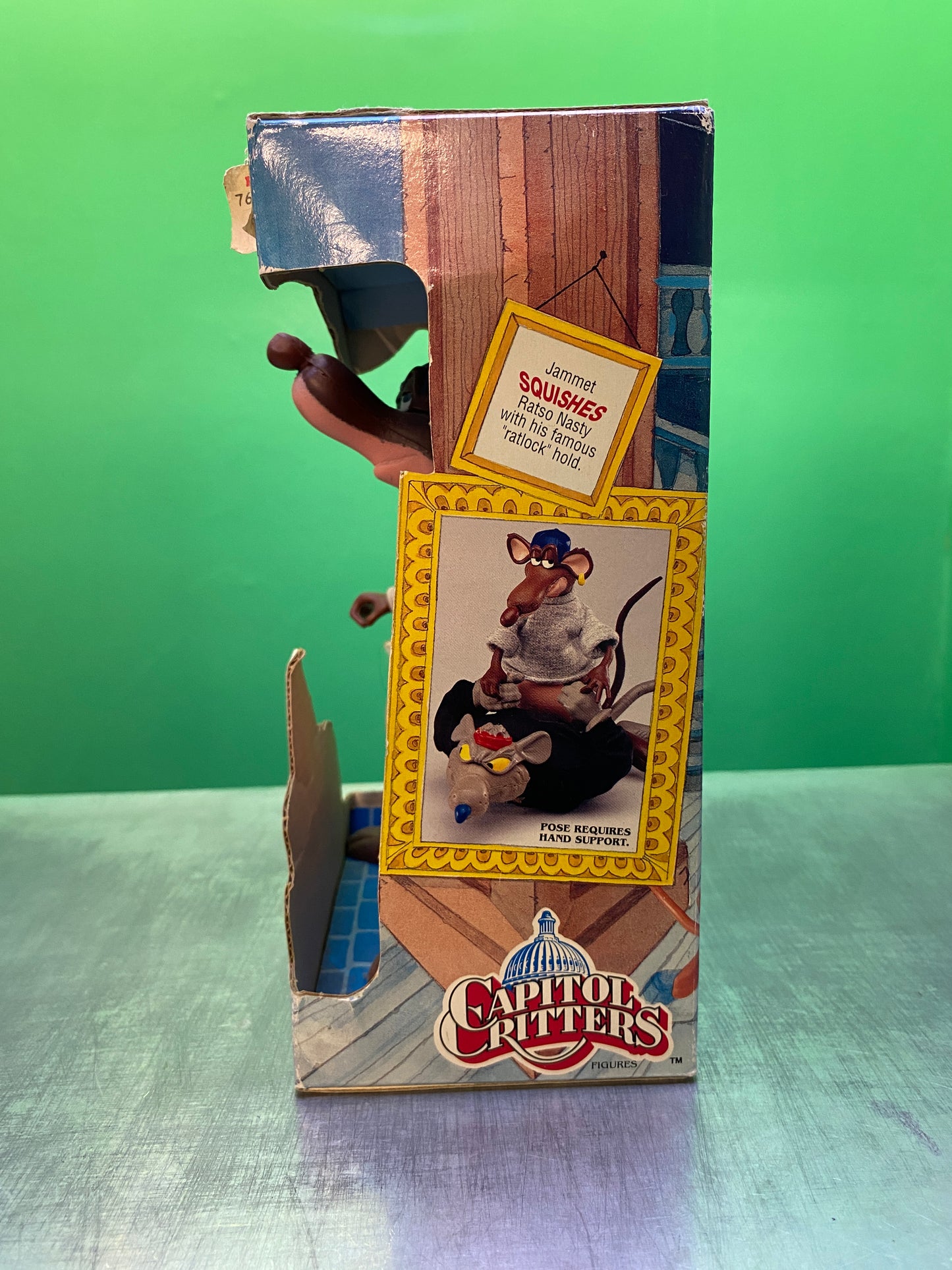 Capitol Critters・Squash Em・Jammet・figure / キャピトルクリッターズ・ジャメット・ラジカセ・アクションフィギュア