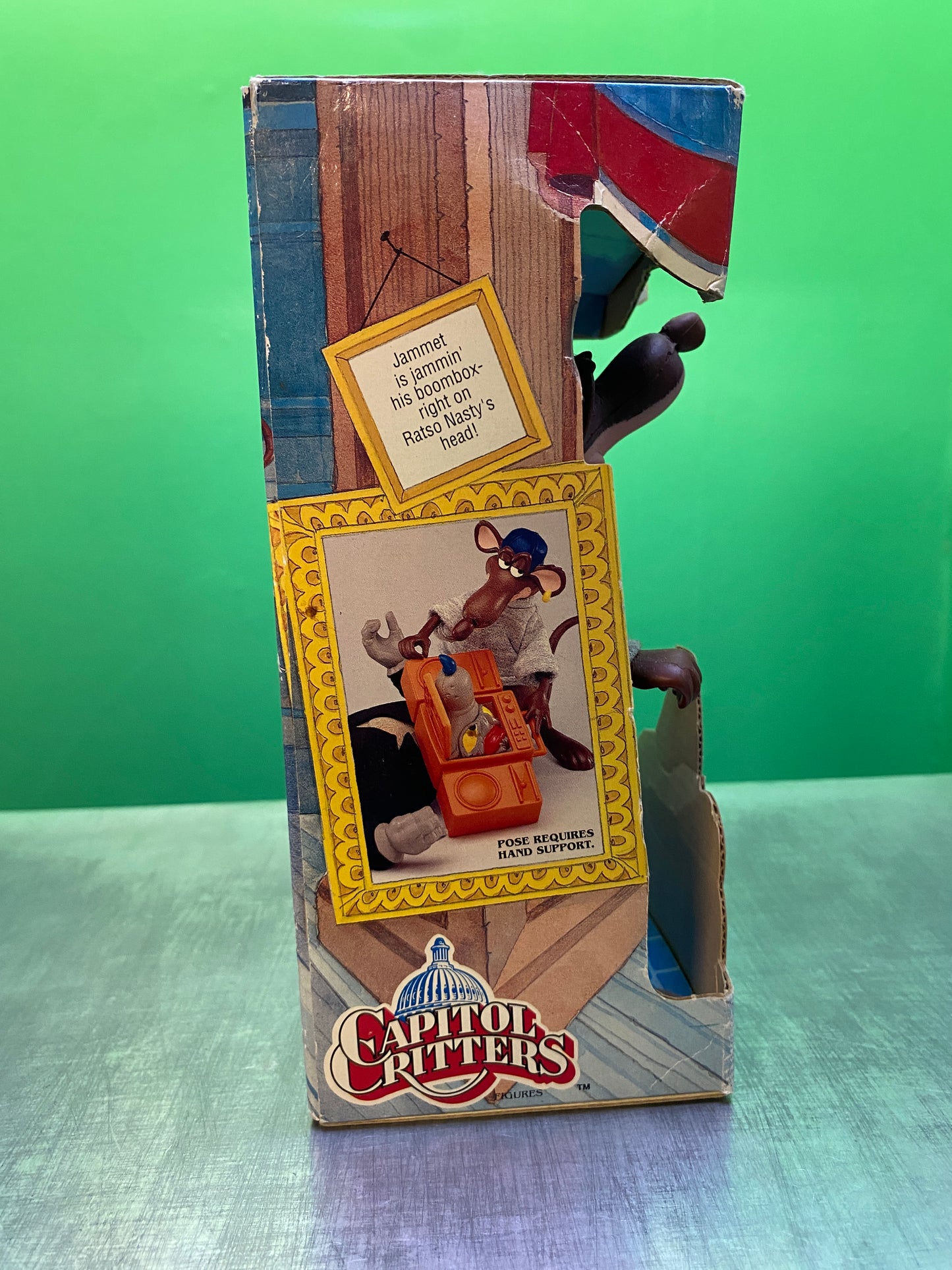 Capitol Critters・Squash Em・Jammet・figure / キャピトルクリッターズ・ジャメット・ラジカセ・アクションフィギュア