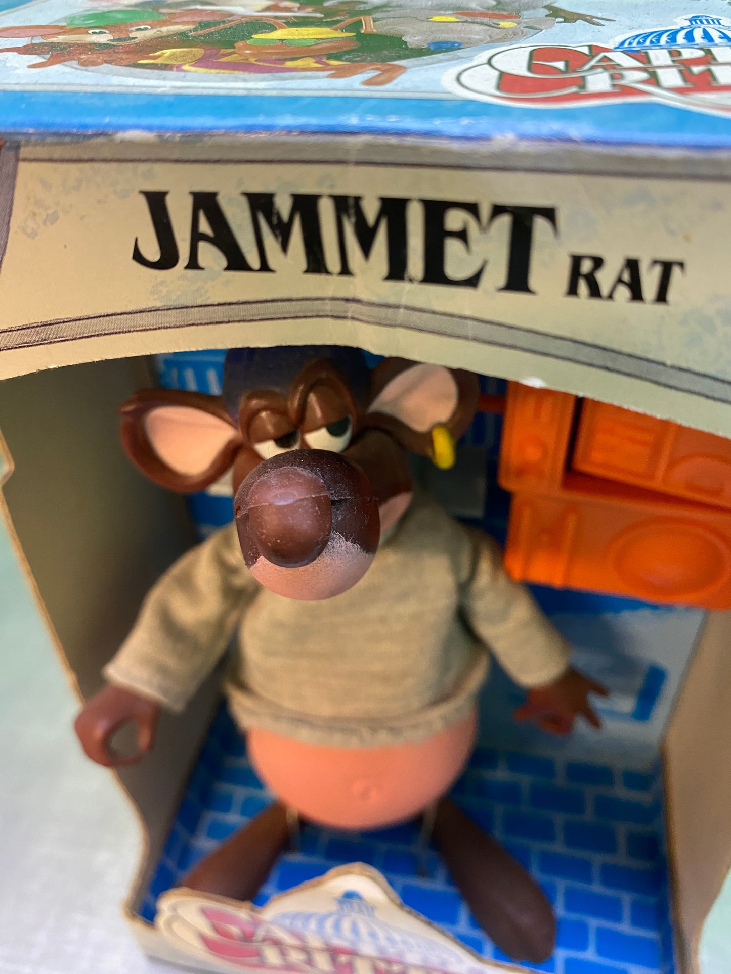 Capitol Critters・Squash Em・Jammet・figure / キャピトルクリッターズ・ジャメット・ラジカセ・アクションフィギュア