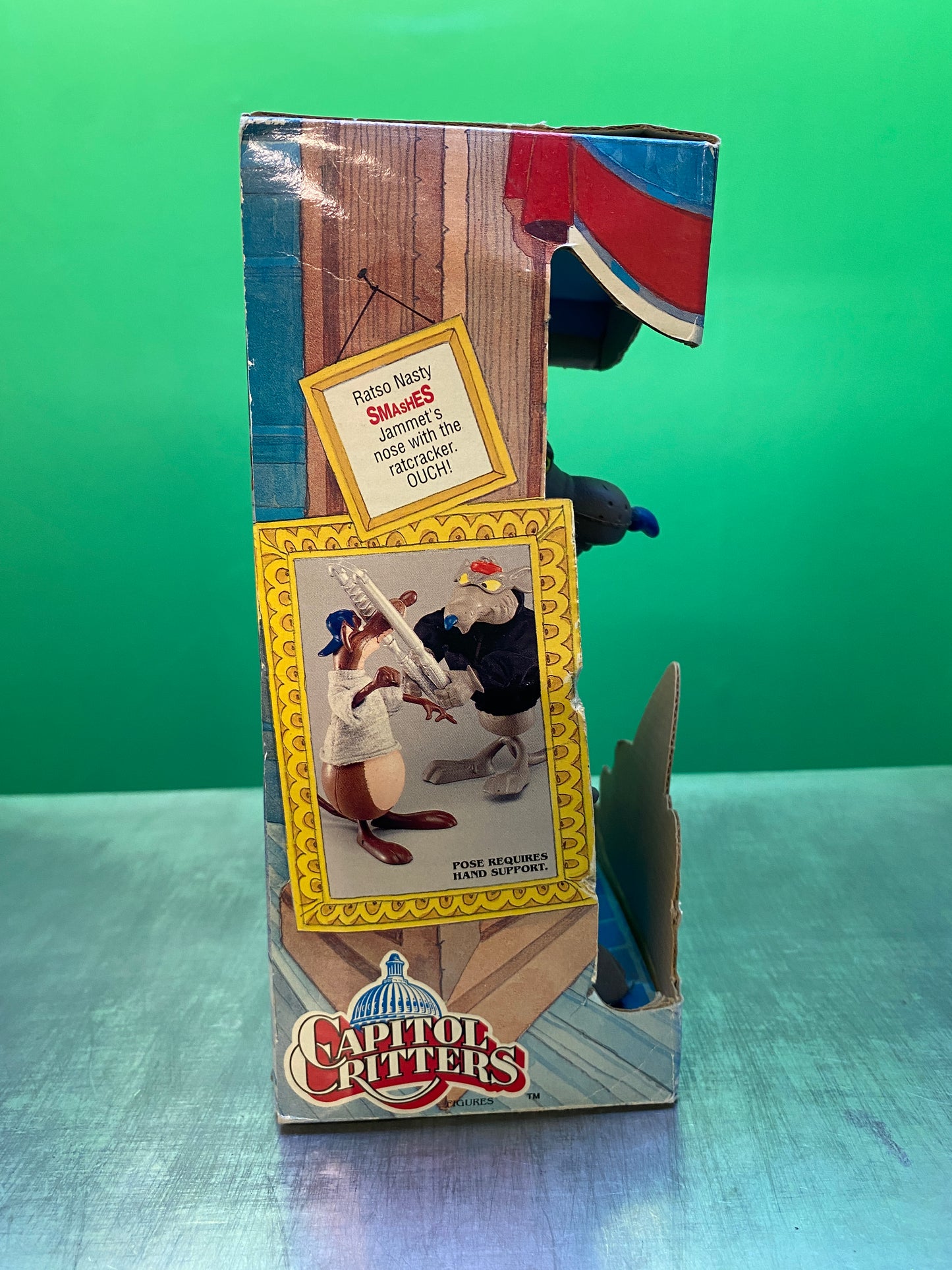 Capitol Critters・Squash Em・Ratso Nasty・figure / キャピトルクリッターズ・ラッツォ ナスティ・アクションフィギュア