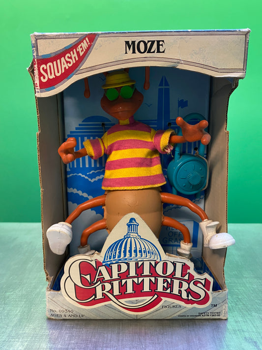 Capitol Critters・Squash Em・Moze・figure / キャピトルクリッターズ・モーズ・アクションフィギュア