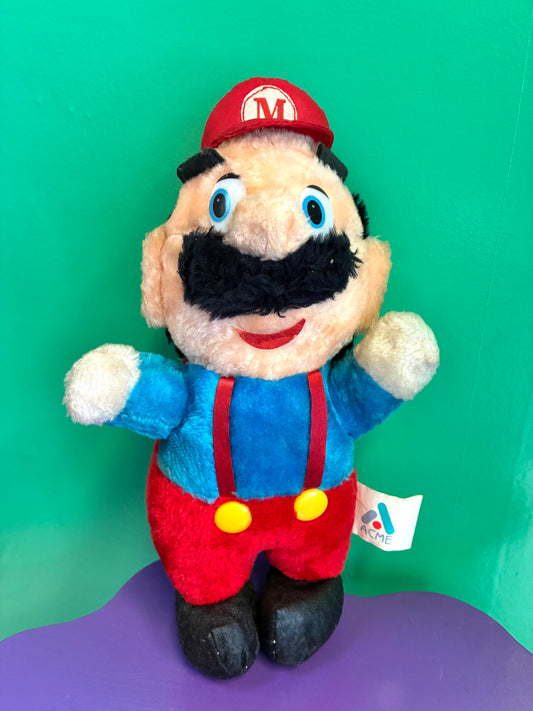 1988・Acme・Super Mario Bros・Mario / アクメ・スーパーマリオブラザーズ・マリオ・ぬいぐるみ