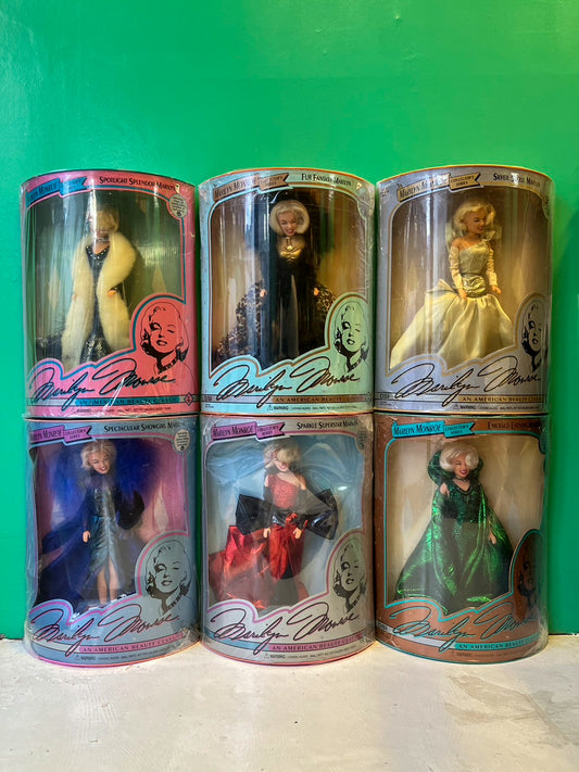 1993・Marilyn Monroe Collector's Series / マリリンモンロー・ドール・フィギュア6体セット
