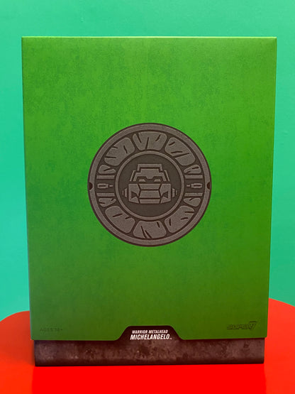 【新品】Super7・TMNT・ULTIMATES! "Warrior Metalhead Michelangelo" / タートルズ・ミケランジェロ・フィギュア