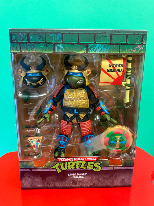 【新品】Super7・TMNT・ULTIMATES! "Leo The Sewer Samurai" / タートルズ・レオナルド・侍・フィギュア