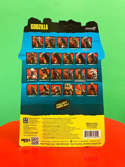 【新品】Super7・Toho・ReAction Figures・Godzilla (Semi-Clear Green Version) /東宝・ゴジラ・セミクリアグリーン・フィギュア