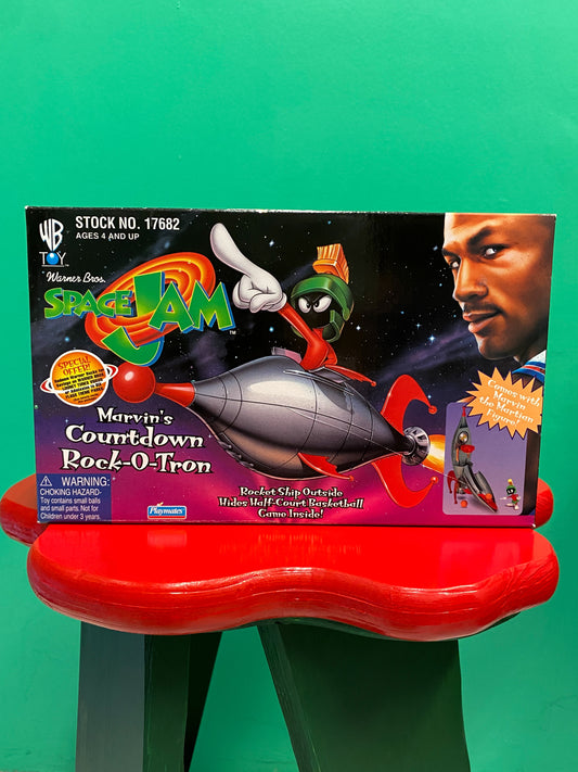 【未開封】1996・Space Jam Marvin's Countdown Rock-O-Tron / スペースジャム・マービン・プレイセット