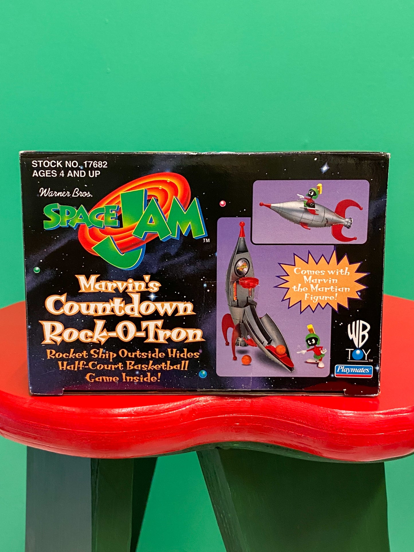 【未開封】1996・Space Jam Marvin's Countdown Rock-O-Tron / スペースジャム・マービン・プレイセット