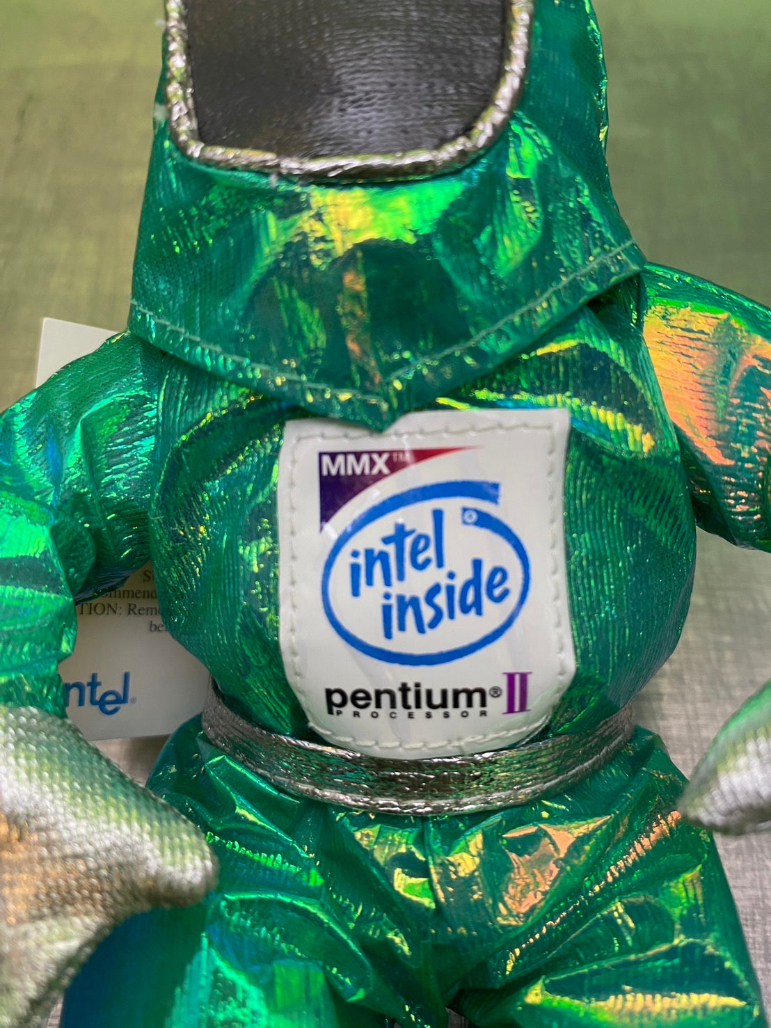 1997・intel・Bunny People・Purple / インテル・バニーピープル・グリーン・ぬいぐるみ