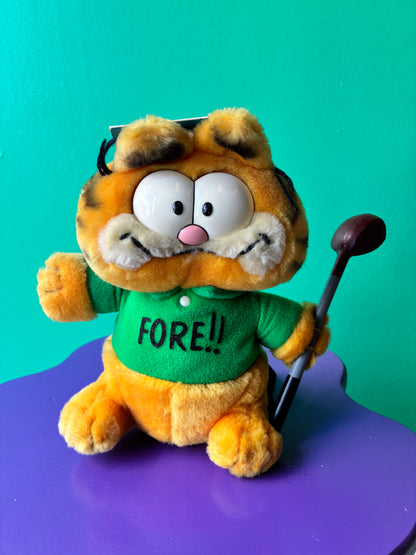 1980's・Garfield・Golf /ビンテージ・ガーフィールド・ゴルフ・ぬいぐるみ