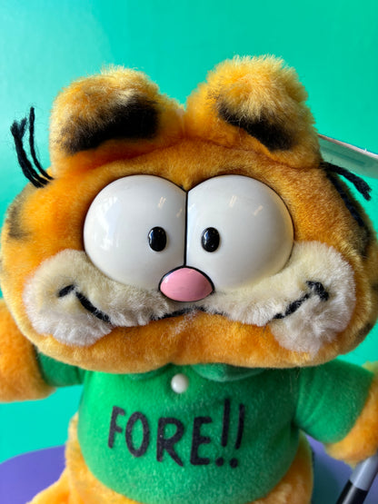 1980's・Garfield・Golf /ビンテージ・ガーフィールド・ゴルフ・ぬいぐるみ