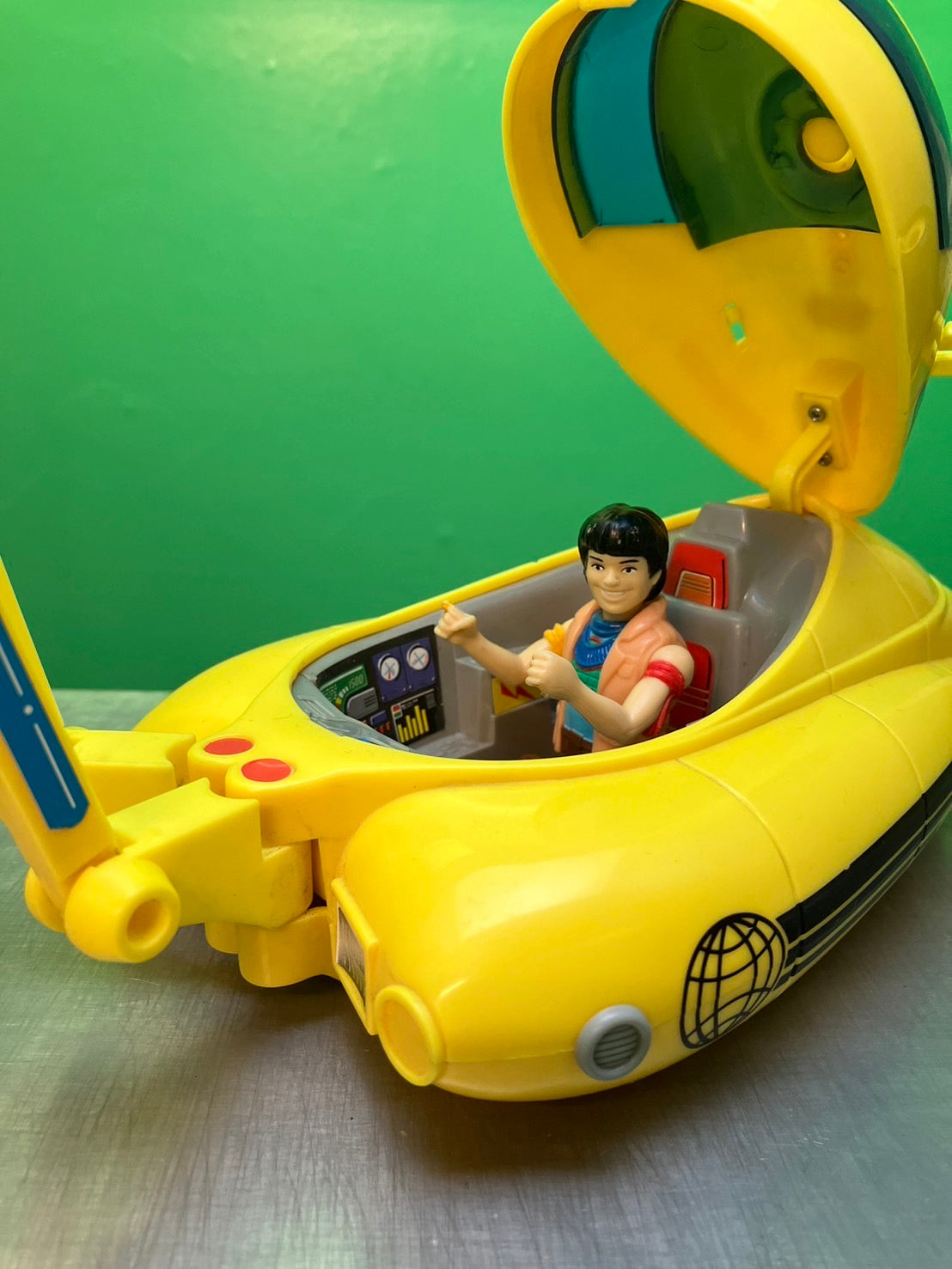 1991・TigerToys・Captain Planet and the Planeteers / キャプテンプラネット・フィギュア6体セット (サブマリン付き)