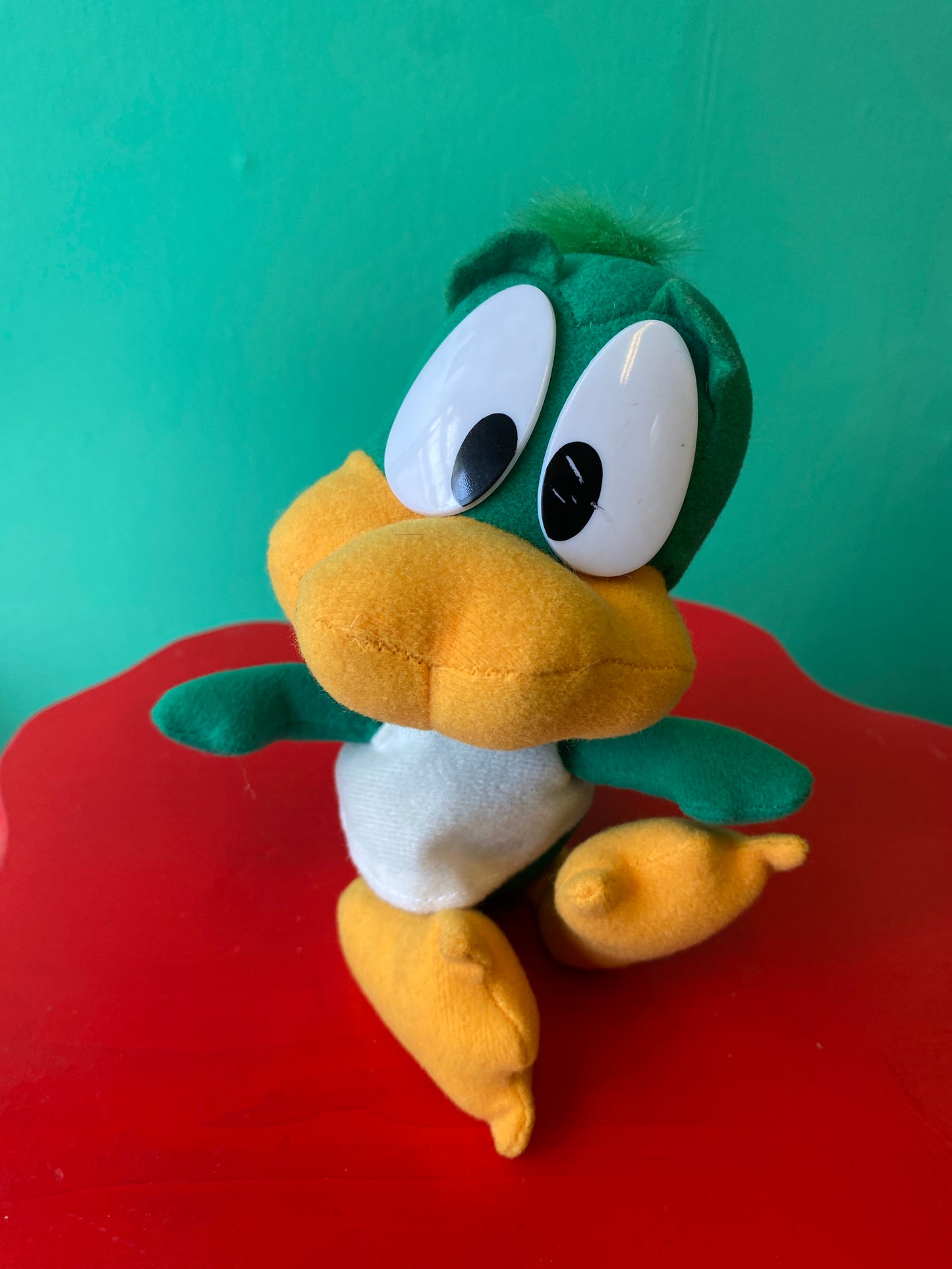 1992・Tiny Toon Adventures・Plucky Duck・Plush / タイニートゥーンズ・プラッキーダック ぬいぐるみ