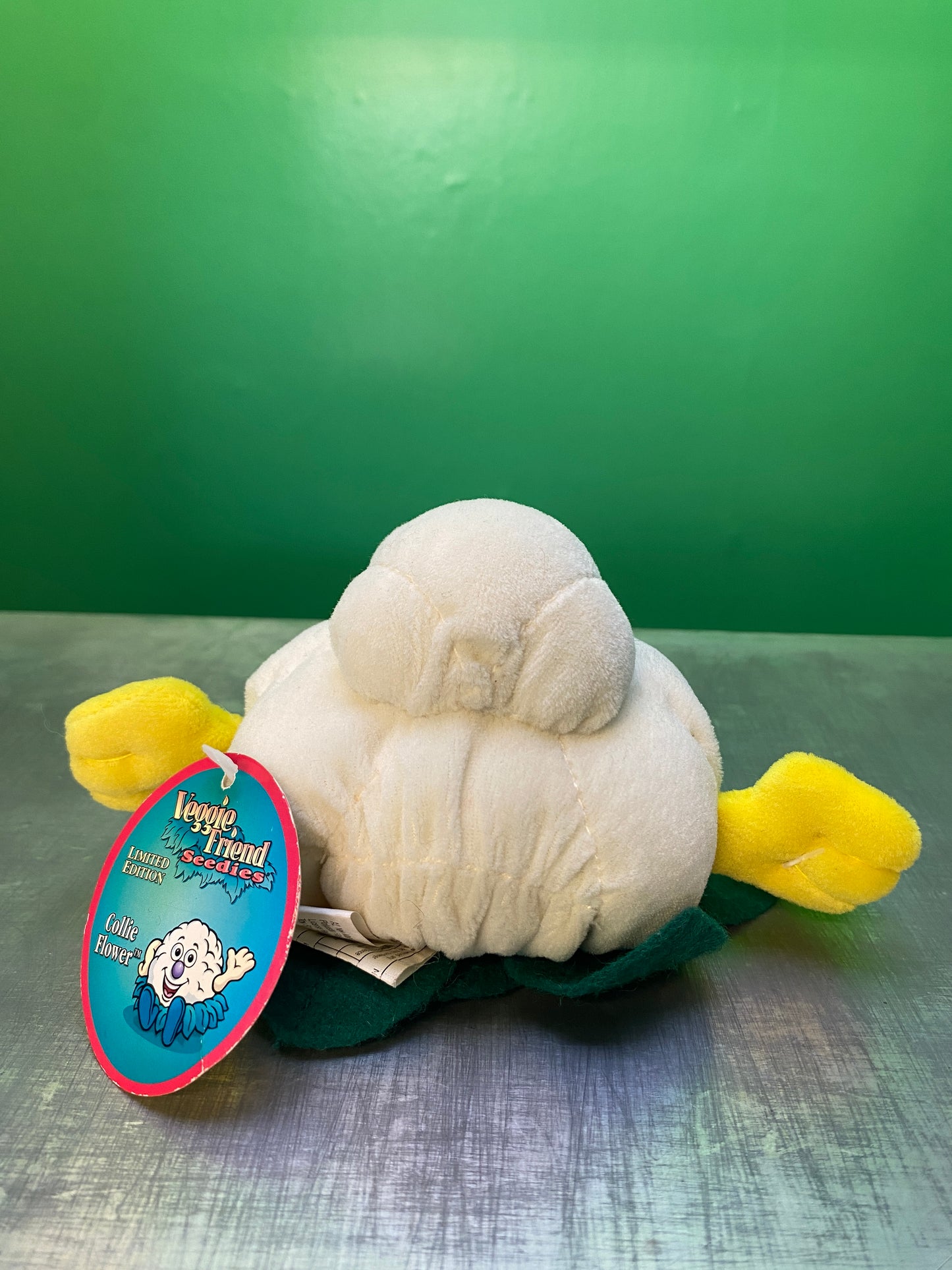 1990's・Veggie Friend Seedies・Collie Flower・Beanbag Plush / ベジフレンズ・カリフラワー・ぬいぐるみ