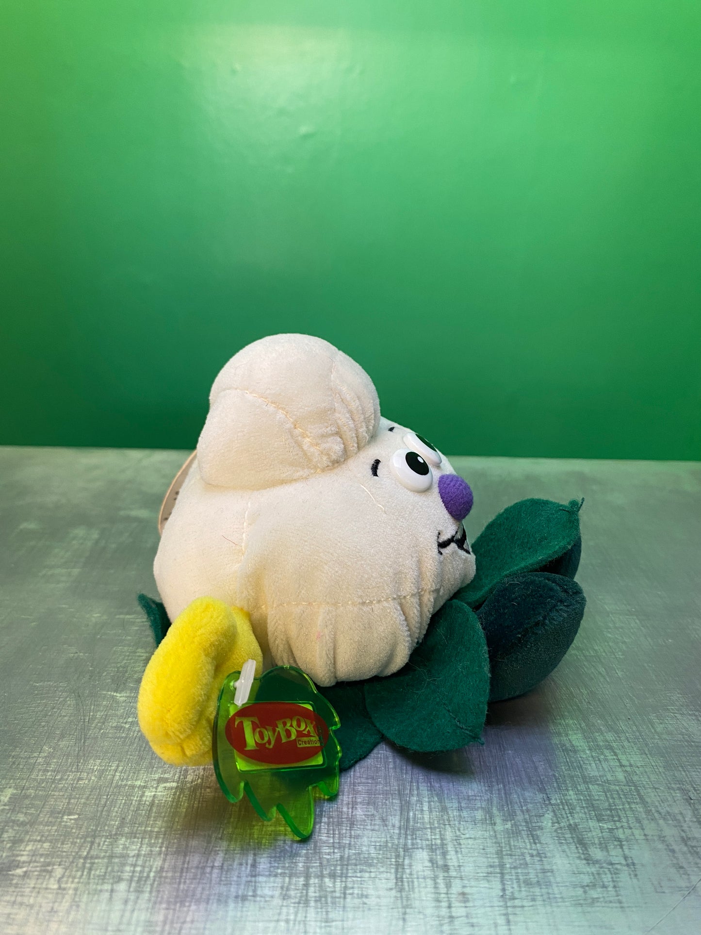 1990's・Veggie Friend Seedies・Collie Flower・Beanbag Plush / ベジフレンズ・カリフラワー・ぬいぐるみ
