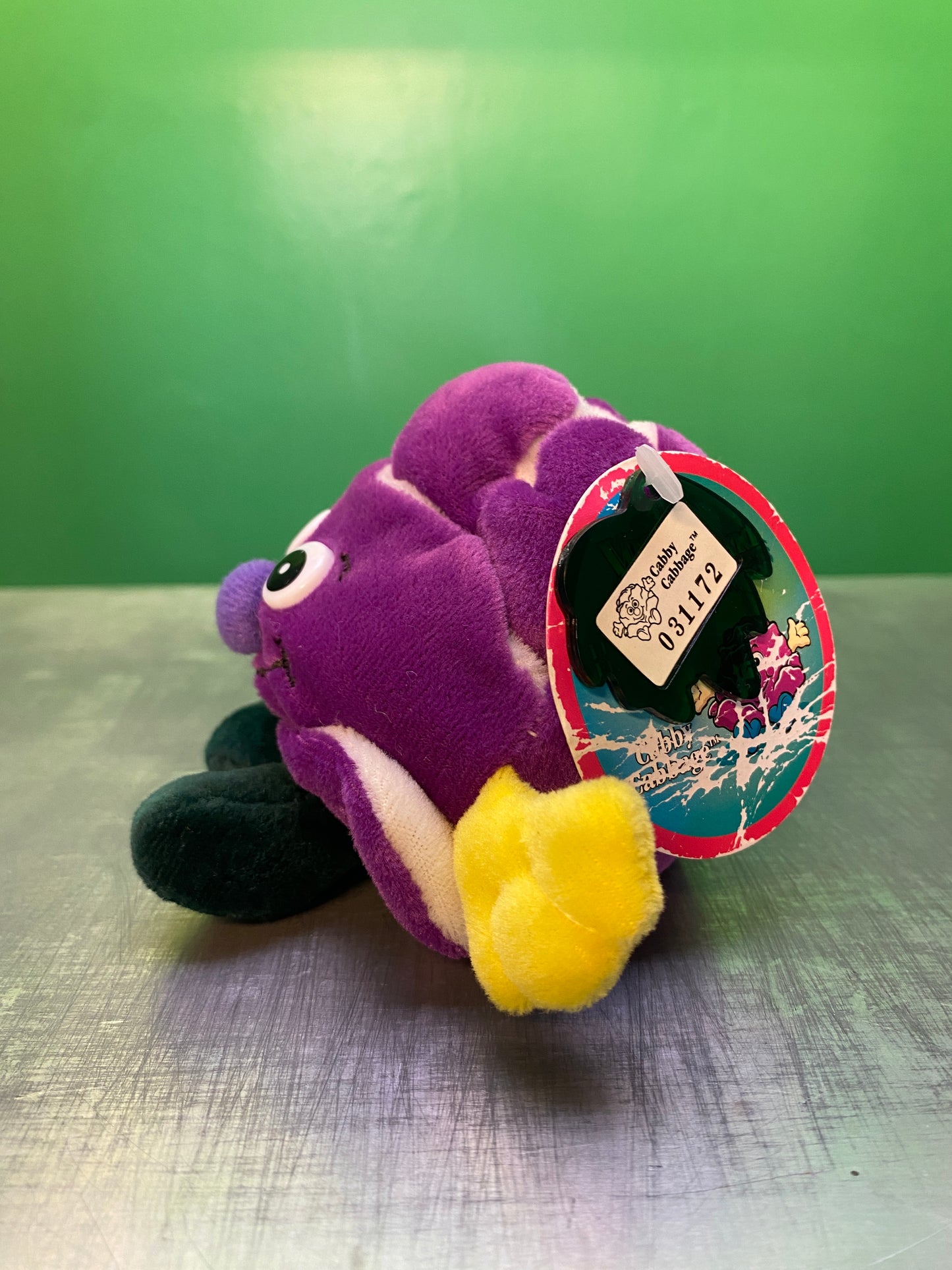1990's・Veggie Friend Seedies・Cabby Cabbage・Beanbag Plush / ベジフレンズ・紫キャベツ・ぬいぐるみ