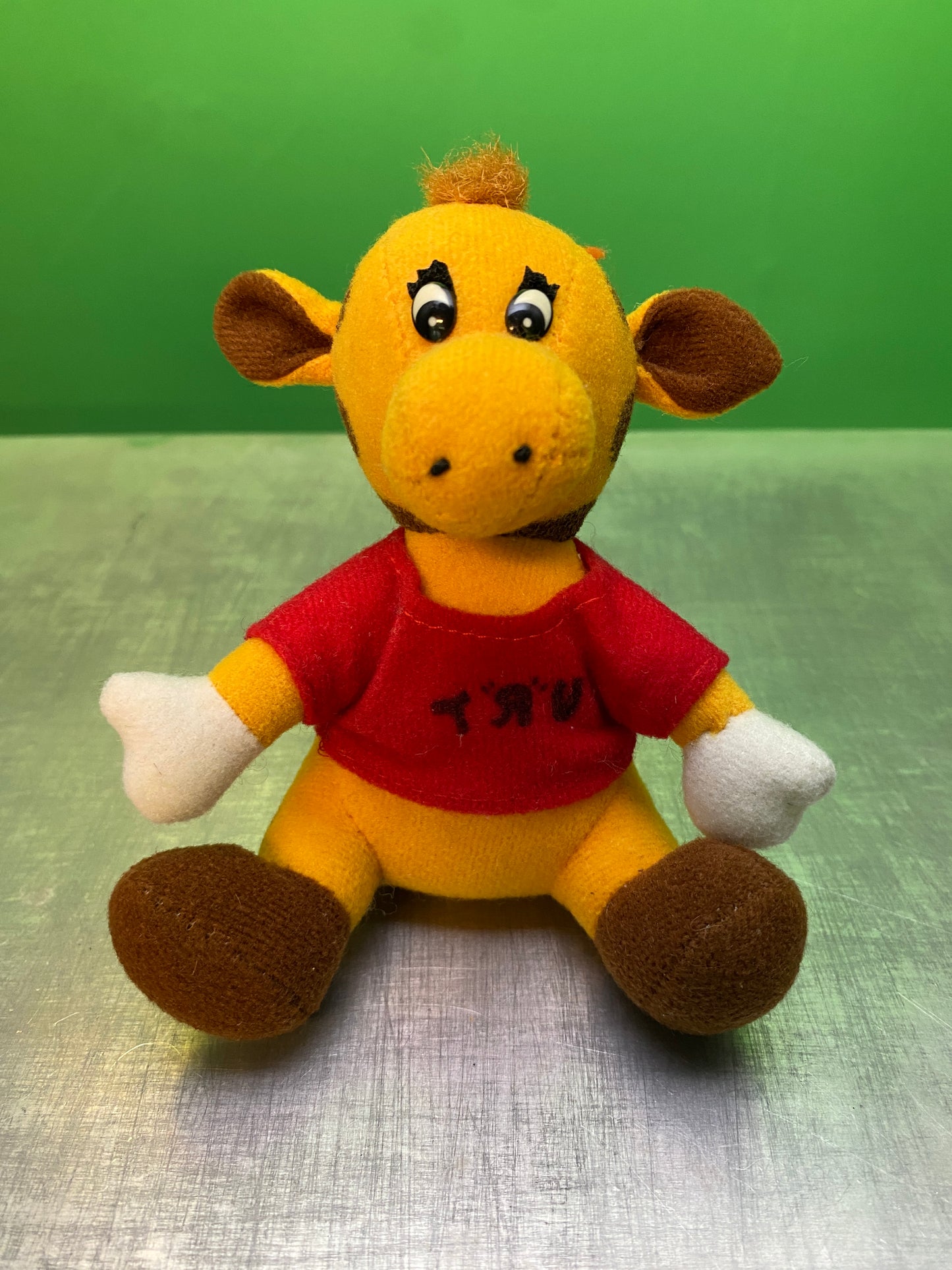 1990's・ToysRus・Geoffrey・Red・Plush / トイザらス・ジェフリー・レッド・ぬいぐるみ