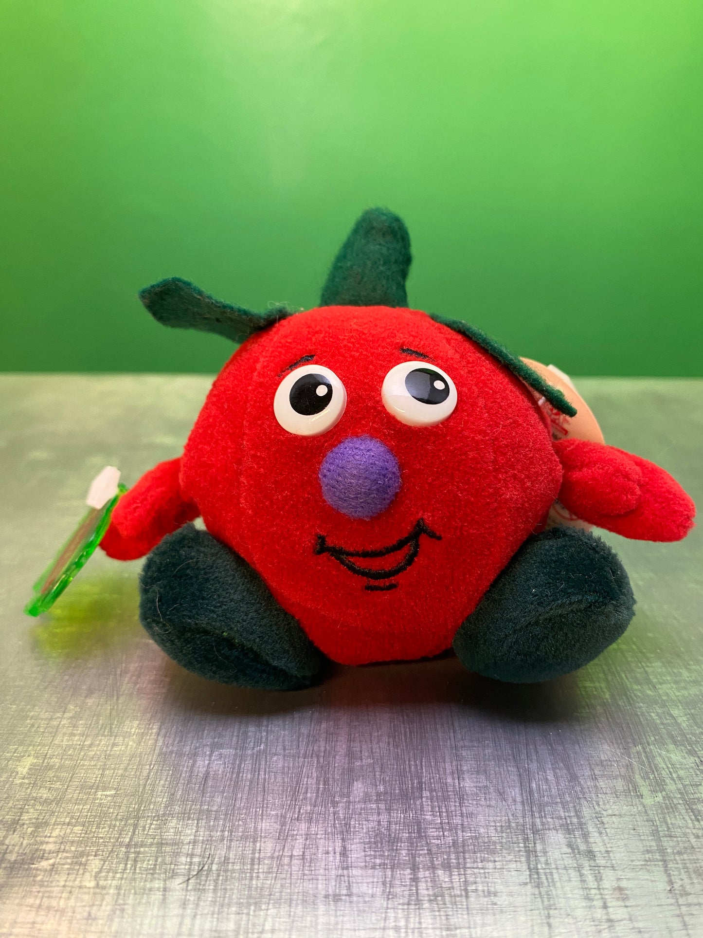 1990's・Veggie Friend Seedies・Ripe Tomato・Beanbag Plush / ベジフレンズ・トマト・ぬいぐるみ