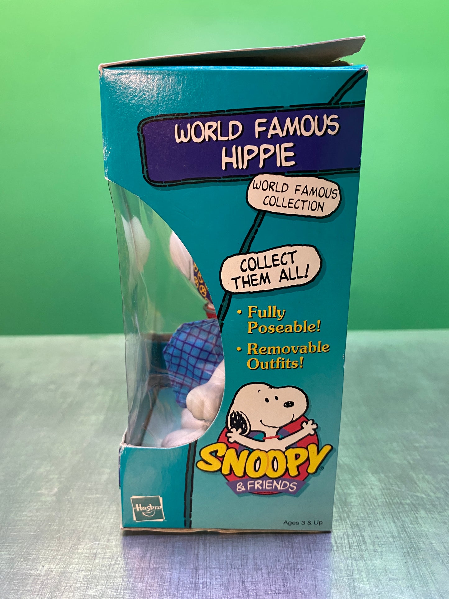 1999・Hasbro・Snoopy&Friends・World Famous Hippie・Figure / スヌーピー・ヒッピー・フィギュア