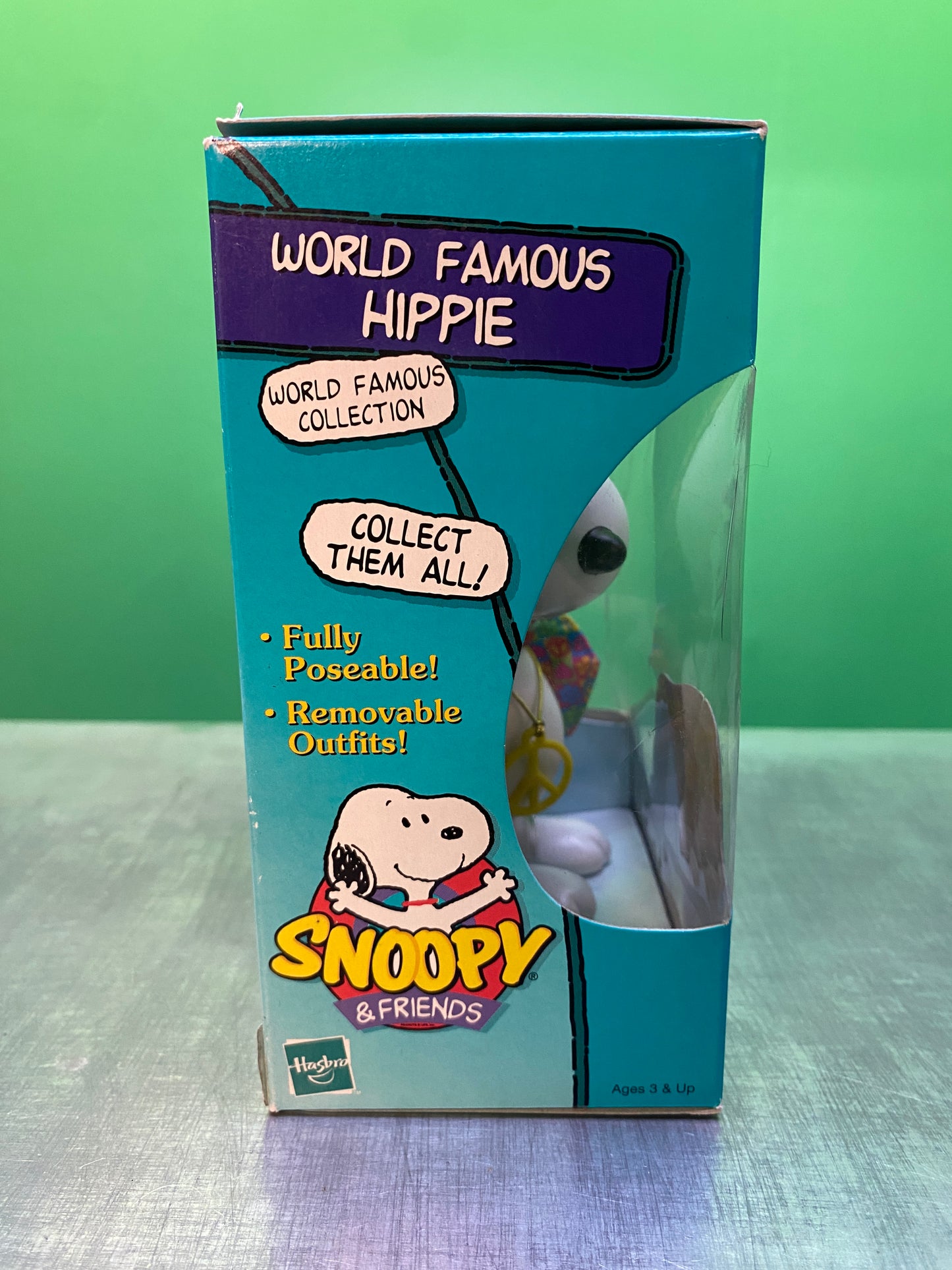 1999・Hasbro・Snoopy&Friends・World Famous Hippie・Figure / スヌーピー・ヒッピー・フィギュア