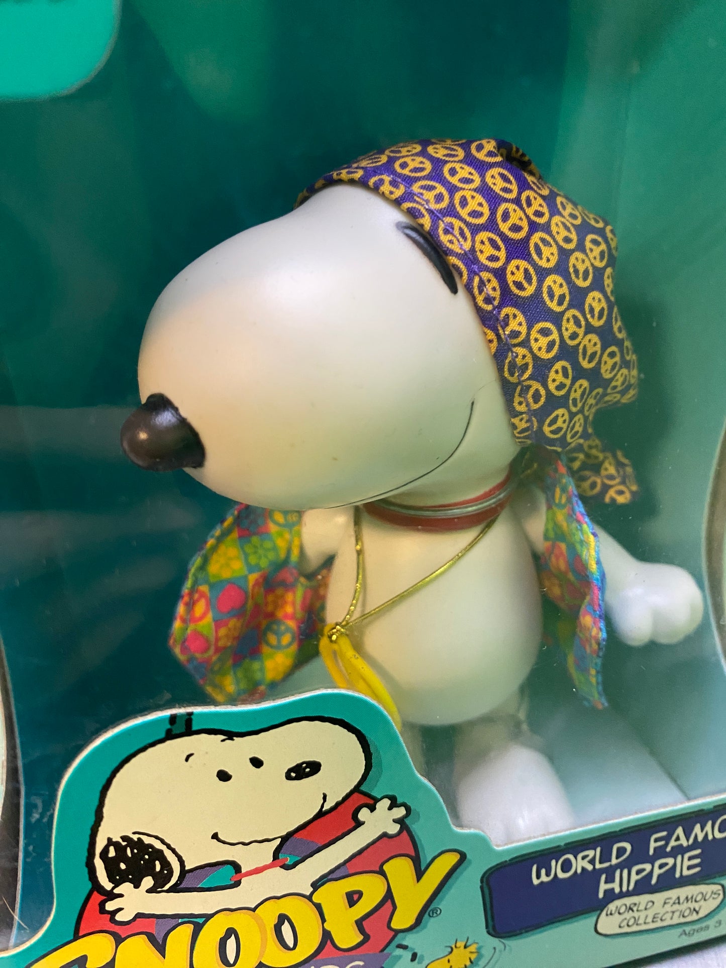 1999・Hasbro・Snoopy&Friends・World Famous Hippie・Figure / スヌーピー・ヒッピー・フィギュア