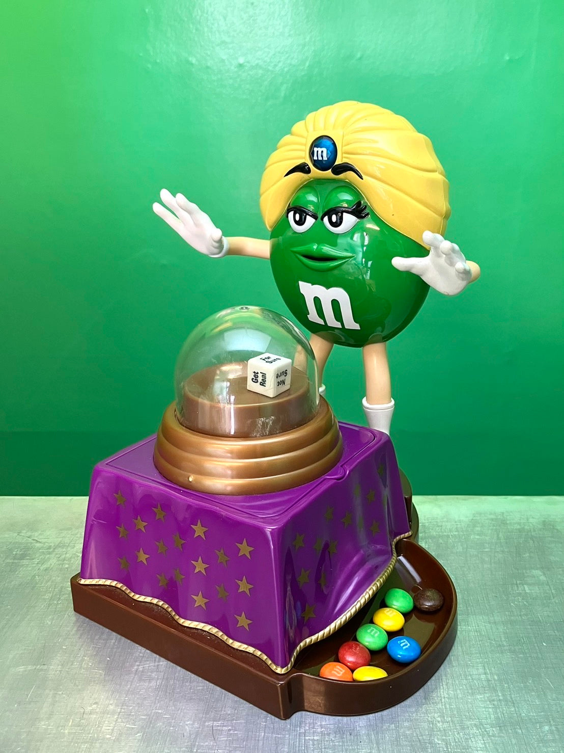 Mars・M&M's・Fun Fortunes Chocolate Candy Dispenser / エムアンドエムズ・ファン フォーチュン ディスペンサー・占い師