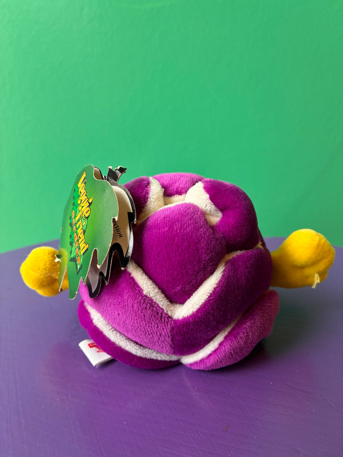 1990's・Veggie Friend Seedies・Cabby Cabbage・Beanbag Plush / ベジフレンズ・紫キャベツ・ぬいぐるみ