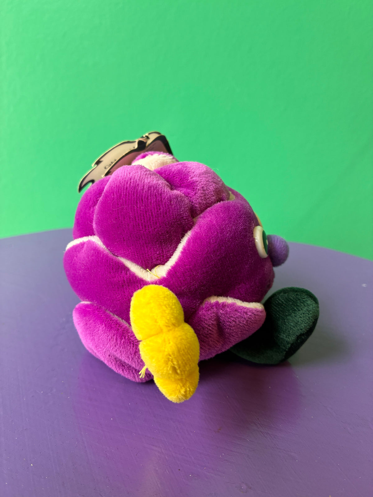 1990's・Veggie Friend Seedies・Cabby Cabbage・Beanbag Plush / ベジフレンズ・紫キャベツ・ぬいぐるみ