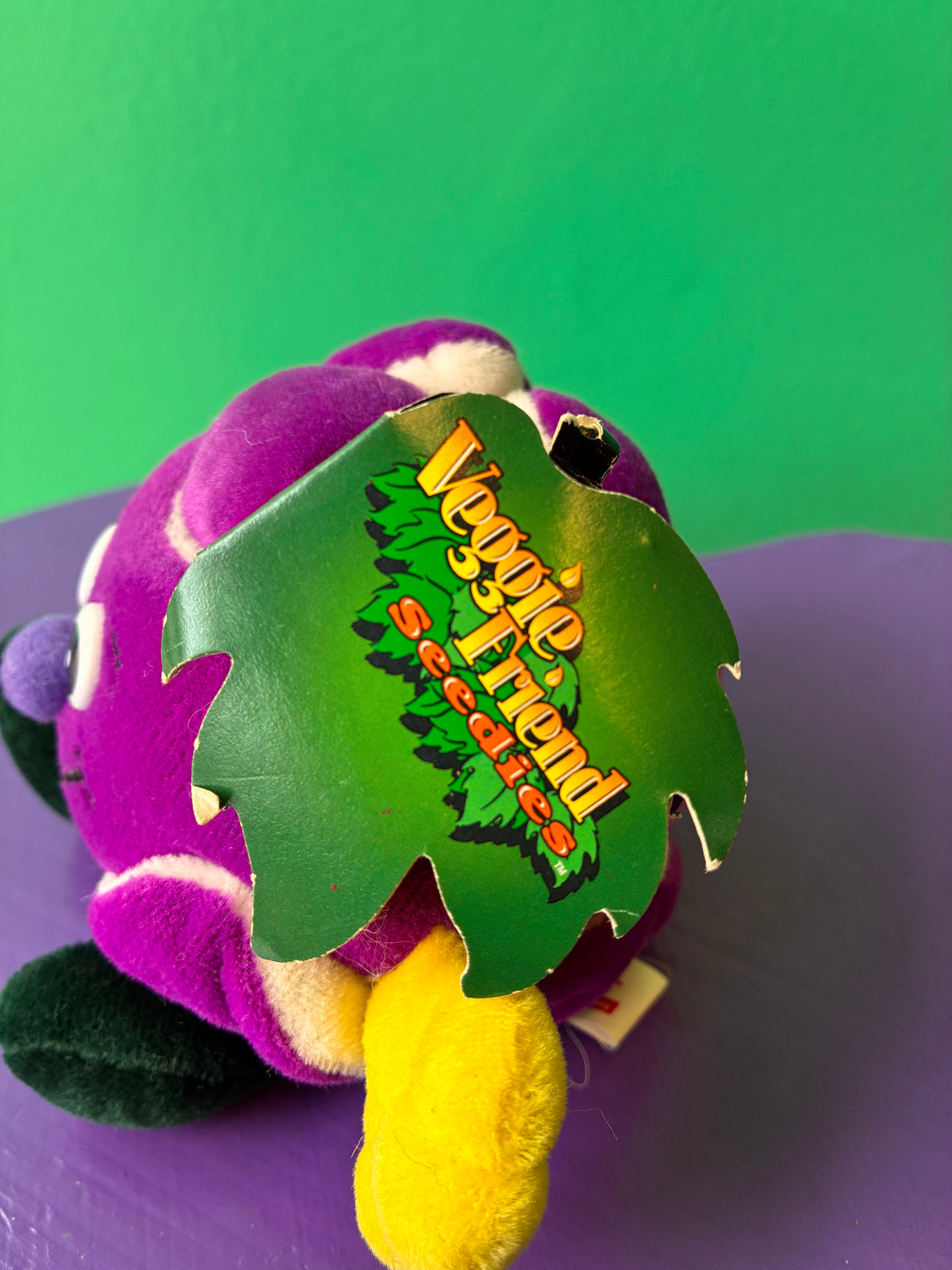 1990's・Veggie Friend Seedies・Cabby Cabbage・Beanbag Plush / ベジフレンズ・紫キャベツ・ぬいぐるみ