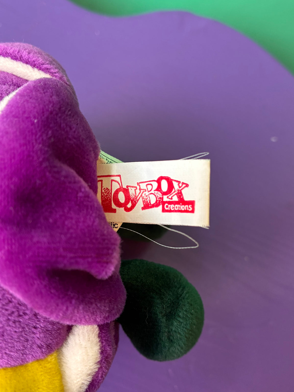 1990's・Veggie Friend Seedies・Cabby Cabbage・Beanbag Plush / ベジフレンズ・紫キャベツ・ぬいぐるみ