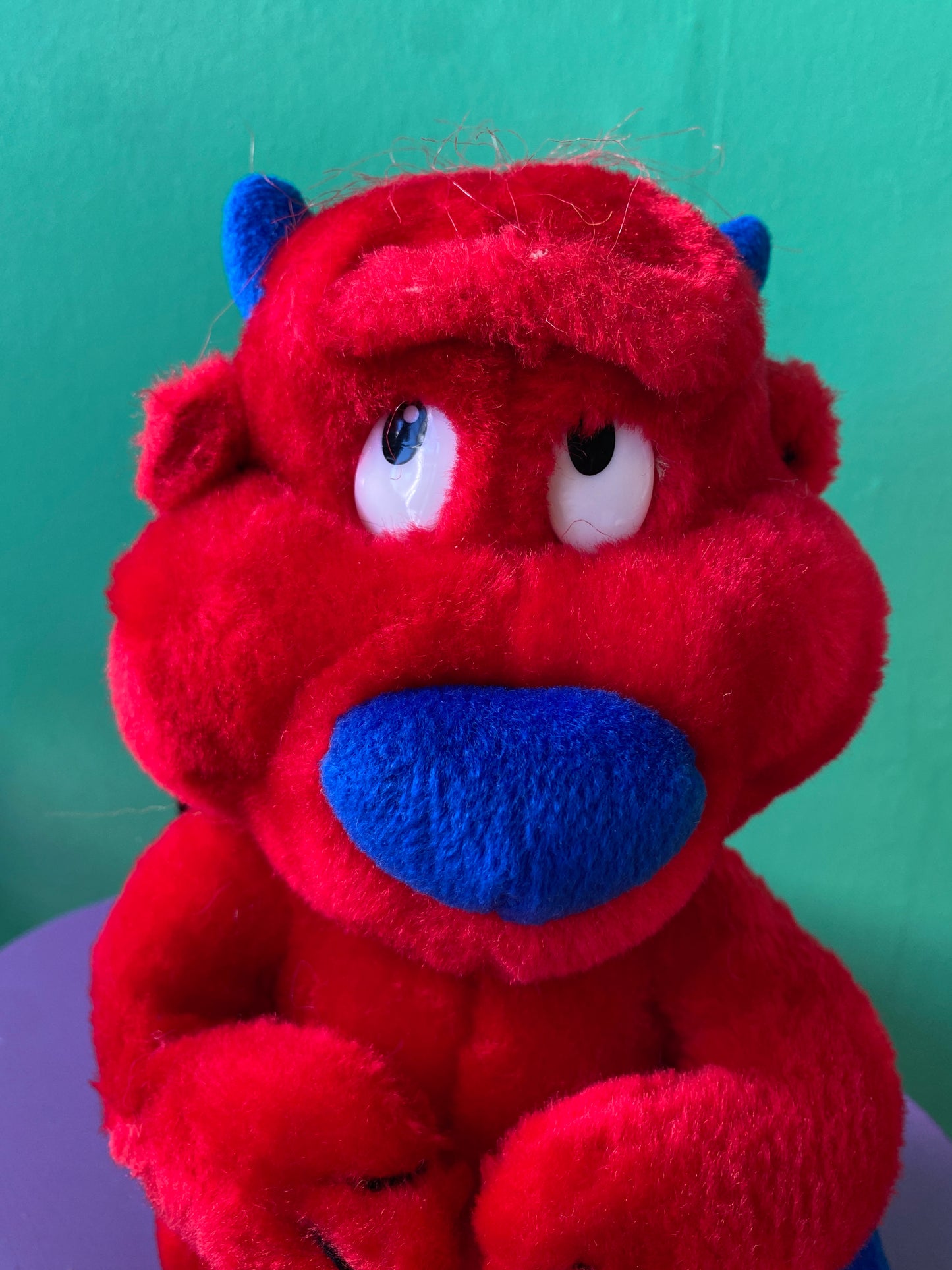 Red Devil・Plush / ビンテージ・レッドデビル・悪魔・ぬいぐるみ