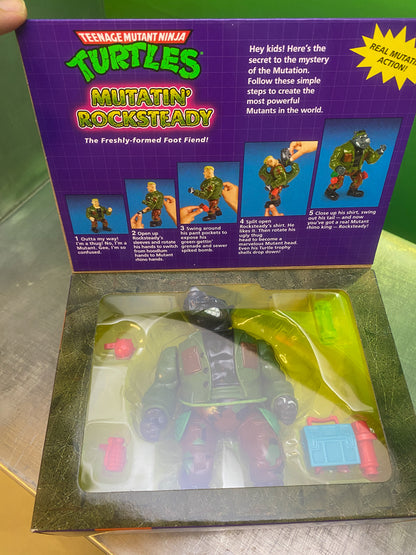 TMNT・Mutations・Mutatin’ Rocksteady・Action Figure / ミュータントタートルズ・ミュータント ロックステディ・アクションフィギュア