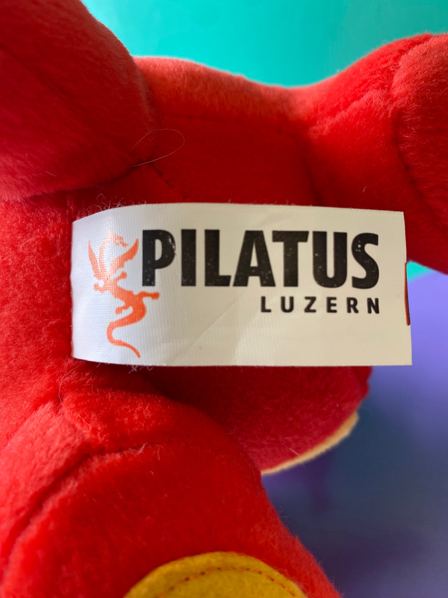 PILATUS・Red Dragon・Plush / スイス・ピラトゥス・レッドドラゴン・ぬいぐるみ