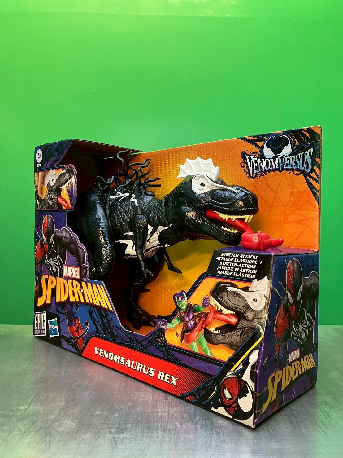 【新品】2025・Hasbro・MARVEL・VENOMVERSUS・VENOMSAURUS REX / ハズブロ・マーベル・ヴェノムサウルス レックス